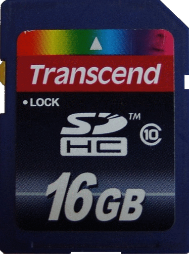 SD Card Transcend SDHC Class 10